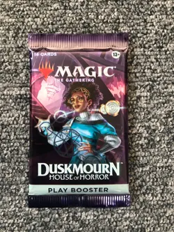 Mtg Carte Magic Duskmourne Play Booster English - Image 1