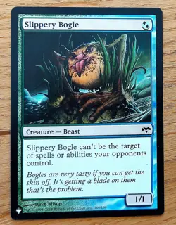 Mtg Magic: Schlupfriger Butz / Slippery Bogle, English, Nearmint - Image 1