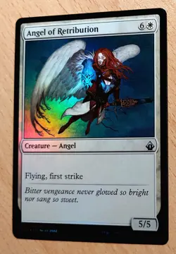 MTG Magic # FOIL # Engel der Vergeltung, Angel of Retribution, English - Image 1