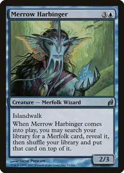 MTG [LRW-73 LP] Merrow Harbinger - Image 1