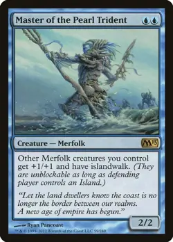 MTG [M13-59 NM] Master of the Pearl Trident - Image 1
