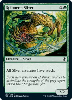 4x Spinneret Sliver ~ Near Mint Time Spiral Remastered MTG Magic x4 4 UltimateMT - Image 1