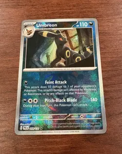 Pokemon TCG Umbreon Masterball Reverse Prismatic Evolutions Card 059/131 - Image 2
