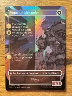 Magic MTG Final Fantasy Crystal Fragments #357 *FOIL* Borderless Uncommon - Image 2