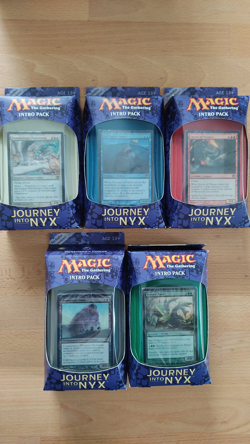 MTG Magic the Gathering Journey into Nyx Intro Pack Set englisch - Image 1
