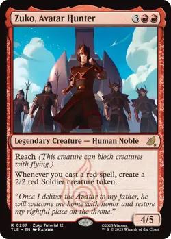 MTG [TLE-287 NM] Zuko, Avatar Hunter (0287) - Image 1