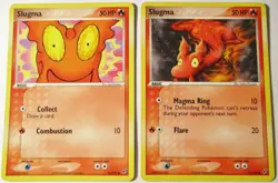 Slugma 74/107 & 75/107 EX Decoys 2 Pokemon Card x2 - Image 1