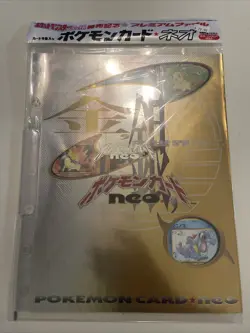 Pokemon TCG Neo Genesis Premium File 1 Folder9 Card Set Japanese Sealed USseller - Image 1