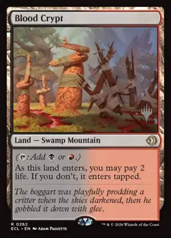 MTG BLOOD CRYPT EXC - CRIPTA DI SANGUE 262 - ECL - MAGIC PP - Image 1
