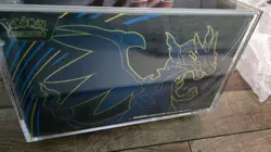Pokemon Mega Charizard x EX Ultra-Premium Collection Sealed w/ acrylic read desc - Image 1
