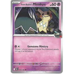 TEAM ROCKET'S MIMIKYU - POKEMON TCG - DESTINED RIVALS - UNCOMMON - 087/182 - Image 1