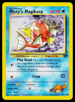 Misty's Magikarp - Unlimited 088/132 Common Pokemon Gym Challenge NM - Image 1