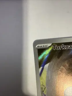Pokemon TCG Torkoal 172/167 Twilight Masquerade Illustration Rare Holo Near Mint - Image 5
