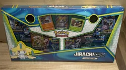 Pokemon TCG : JIRACHI GX Collection Box - BRAND NEW - FACTORY SEALED W/ TEAR - Image 1