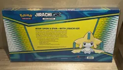 Pokemon TCG : JIRACHI GX Collection Box - BRAND NEW - FACTORY SEALED W/ TEAR - Image 4
