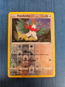 Hawlucha 148/192 Uncommon Rebel Clash Pokemon Reverse Holo Near Mint - Image 1