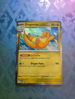 Dragonite 149/165 Rare 151 Pokemon Holo Near Mint - Image 1