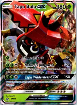 Tapu Bulu GX - SM32 Holo Promo Sun & Moon Promo Pokemon Near Mint - Image 1