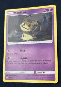 Mimikyu 58/145 Sm-Guardians Rising Holo Pokemon Single - Image 2