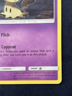 Mimikyu 58/145 Sm-Guardians Rising Holo Pokemon Single - Image 4