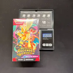 Pokemon Ascended Heroes Booster Bundle - 153.02 HEAVY! Calibrated Scales - Image 1