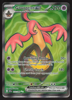 Pokemon Gourgeist ex Ultra Rare 102/086 CRI Holofoil NM - Image 1