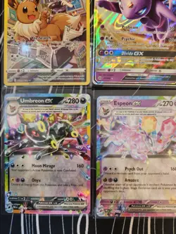 Eveelution Lot Of 12 Pokemon Cards NM - Image 4