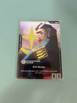 EX Base EXBP-005 Gundam TCG Bandai Card Games Fest 25-26 Stamped Exclusive Promo - Image 1