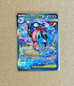 Mega Greninja ex 116/086 SIR Pokemon Chaos Rising Special Illustration English - Image 3