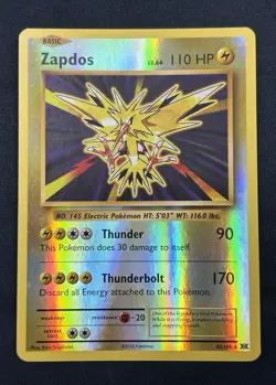 Zapdos 42/108 Evolutions Reverse Holo Pokemon Single - Image 1