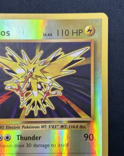Zapdos 42/108 Evolutions Reverse Holo Pokemon Single - Image 2