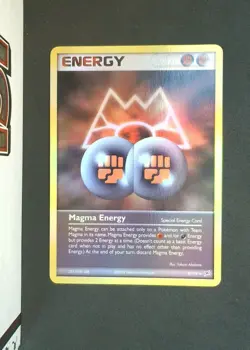 Magma Energy Pokemon Team Magma vs Team Aqua #87/95 Reverse Holo - Image 1