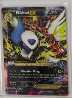 Pokemon TCG : M Absol EX XY63 XY Holo MP-/LP+ - Image 1