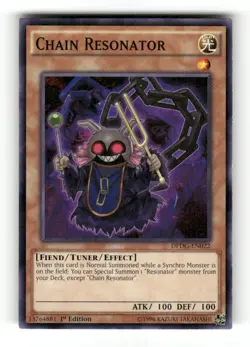 Chain Resonator DPDG-EN022 Duelist Pack Dimensional Guardians Yu-Gi-Oh 1st Ed NM - Image 1