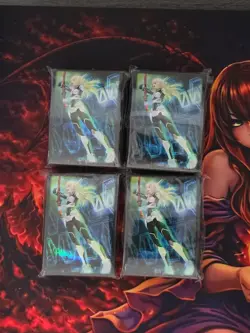 YUGIOH Magnificent Mavens Sky Striker Mobilize Engage Sleeves (4 Packs) - Image 1
