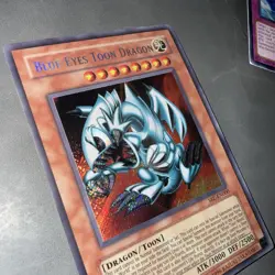 Blue-Eyes Toon Dragon SRL-000 Spell Ruler Unlimited - Image 2