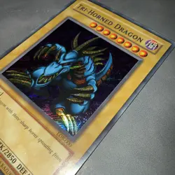 Tri-Horned Dragon LOB-000 The Legend of Blue Eyes White Dragon Unlimited - Image 3