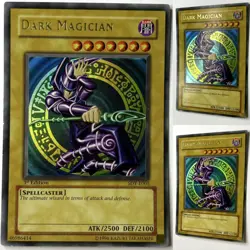 Yu-Gi-Oh! Dark Magician - 1st Edition - SDY-E005 Error Misprint Foil Shift - VLP - Image 1