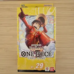 One Piece TCG ST-29 Egghead Starter Deck - Monkey D. Luffy - NEW SEALED ✅ 🚚 - Image 1