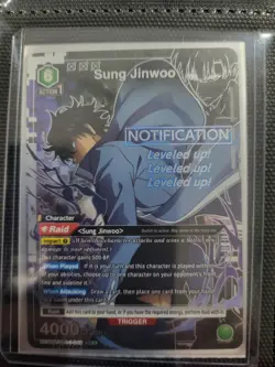 Union Arena Solo Leveling (Sung Jinwoo) UE17BT/SLG-1-049 SR 1-Star Alt Art ENG - Image 1