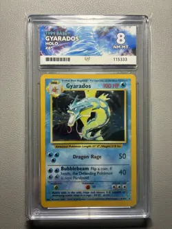 Pokemon TCG Gyarados 6/102 Base Set 1999 Holo WOTC ACE 8 NM-MT - Image 1