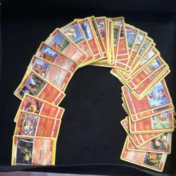 Pokemon TCG Fire-Type Card Lot Reverse Holo English Mid Era Cards - Image 1