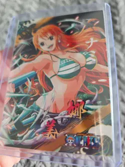 One Piece Trading Collectible Card SSR Nami Thick Cardstock 55pt - Image 3