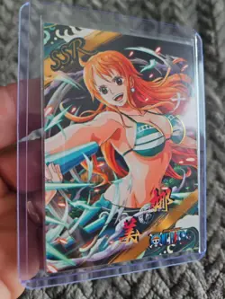 One Piece Trading Collectible Card SSR Nami Thick Cardstock 55pt - Image 4