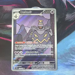 Pokemon Dusknoir Illustration Rare Full Art Holo Card Sv: Shrouded Fable 070/064 - Image 1