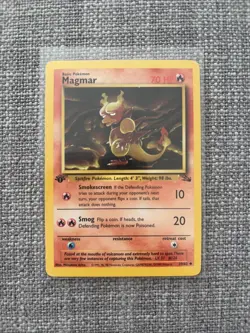 Magmar 39/62 1st Edition Fossil - LP Pokemon Card WOTC Vintage 1999 - Image 1