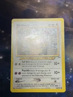 Girafarig 66/105 MINT Neo Destiny Unlimited Edition Common 2002 Pokemon Card - Image 3