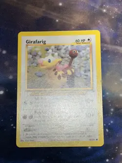 Girafarig 66/105 MINT Neo Destiny Unlimited Edition Common 2002 Pokemon Card - Image 4