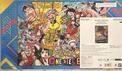 One Piece Official Card Game Playmat Vol 5 English + Luffy Promo Card IN HAND - Image 1