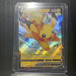 Pikachu V SWSH285 SWSH: Sword & Shield Promo Cards Holo - Image 1